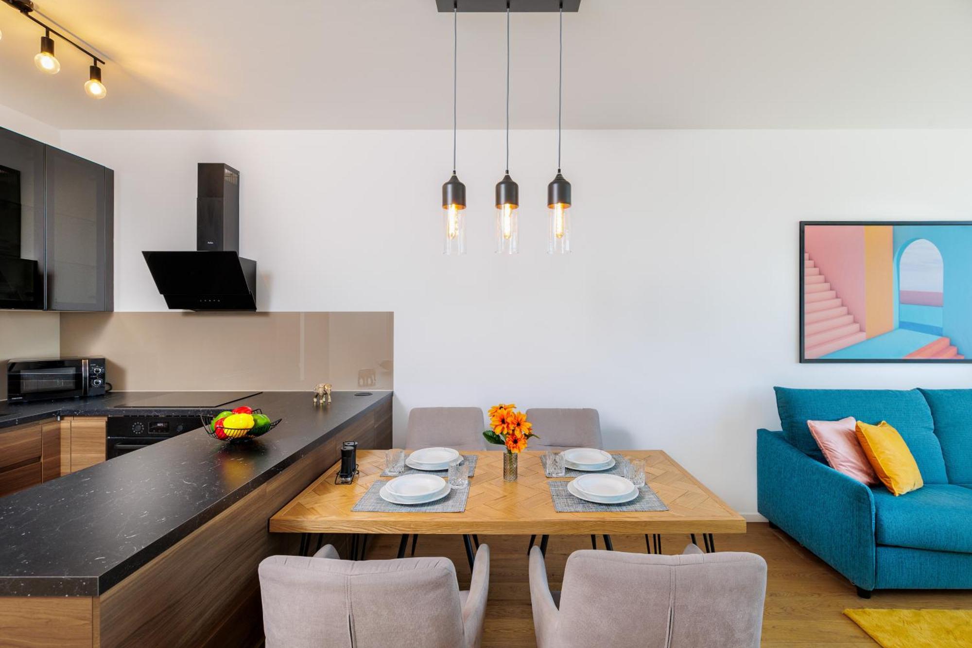Sky Park 1 - Luxurious #Instaworthy Apartment In Downtown City Center With Included Parking, Best Address In Town Bratislava Bagian luar foto